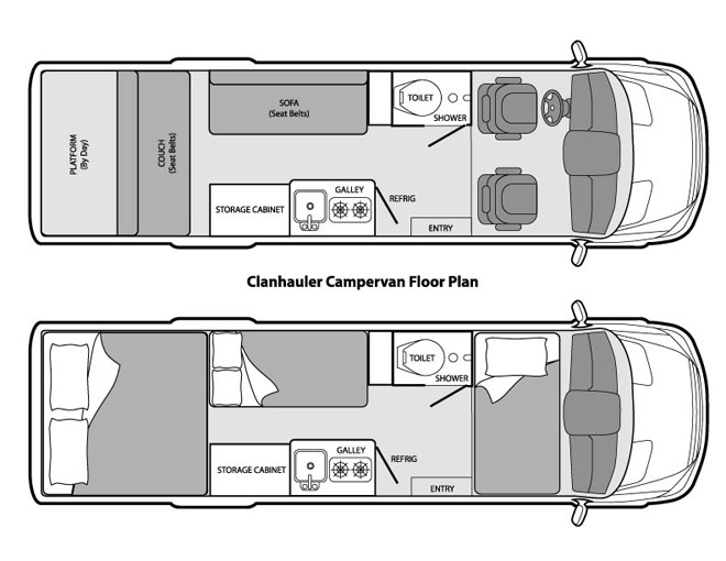 Mercedes sprinter campervan plans #6