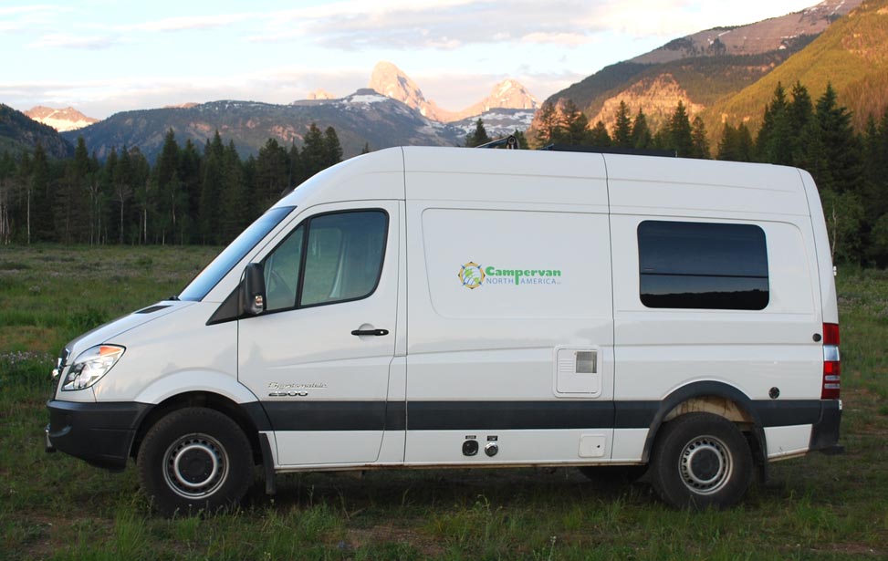 The Two4theRoad campervan, exclusively from Campervan North America.