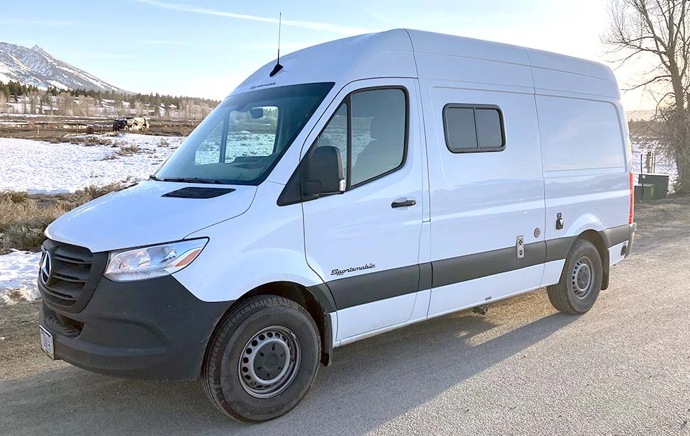 The Treasure Chaser campervan