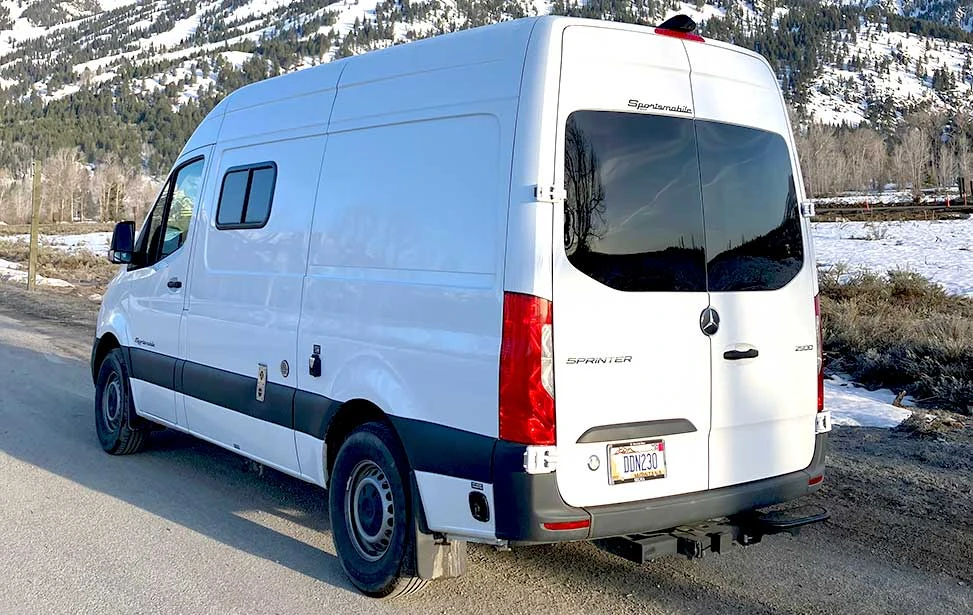 The Treasure Chaser, rear view