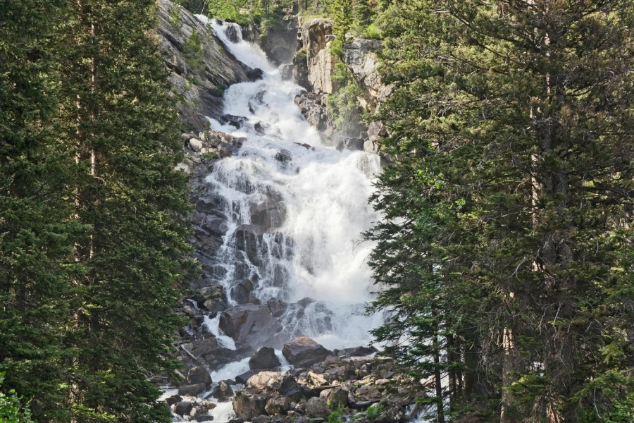 Grand Teton waterfall